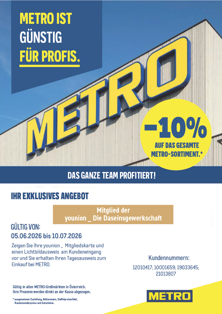 Metro Infoflyer - Gültig vom 05.06. - 10.07.2026